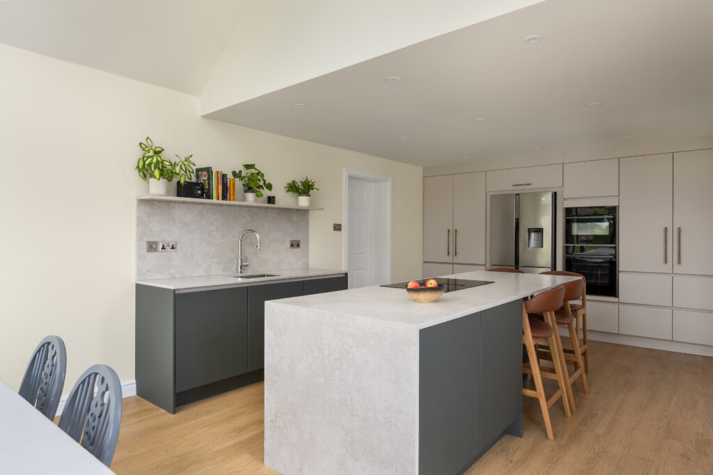 Bespoke kitchen extension, West berkshire